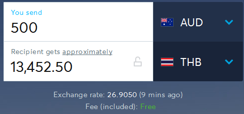 Overseas money transfer